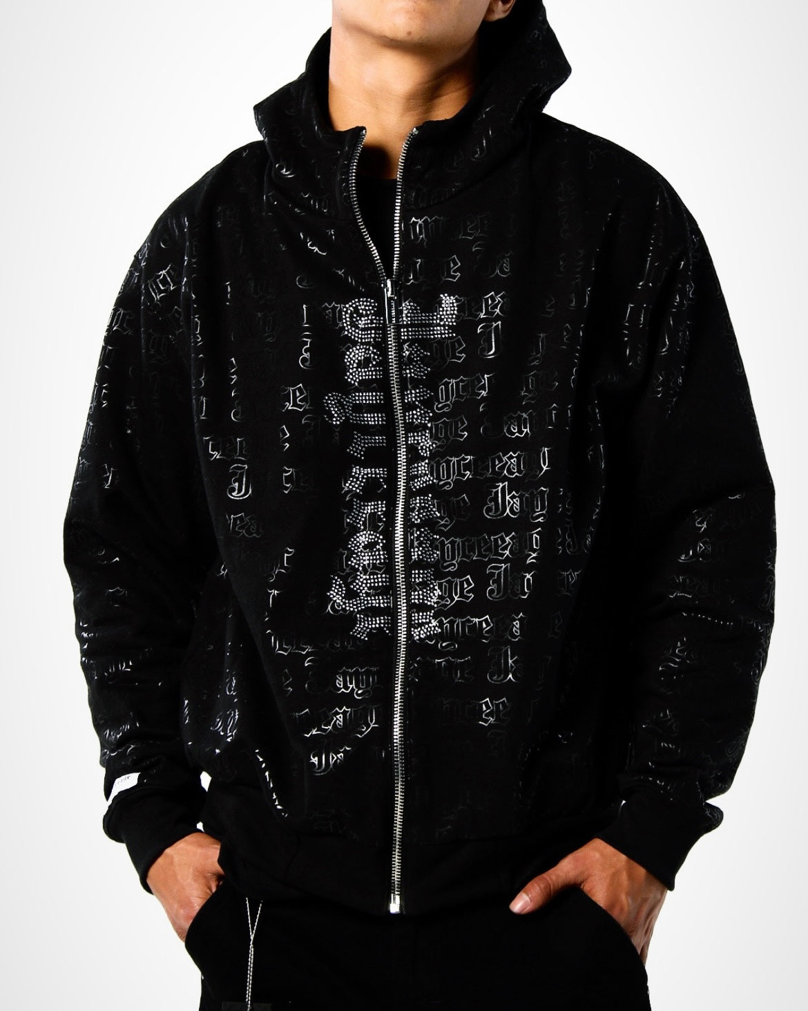 ZIPGOTHIC HOODIE