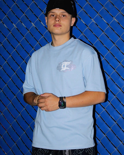 ANGEL ON CLOUDS BLUE TEE
