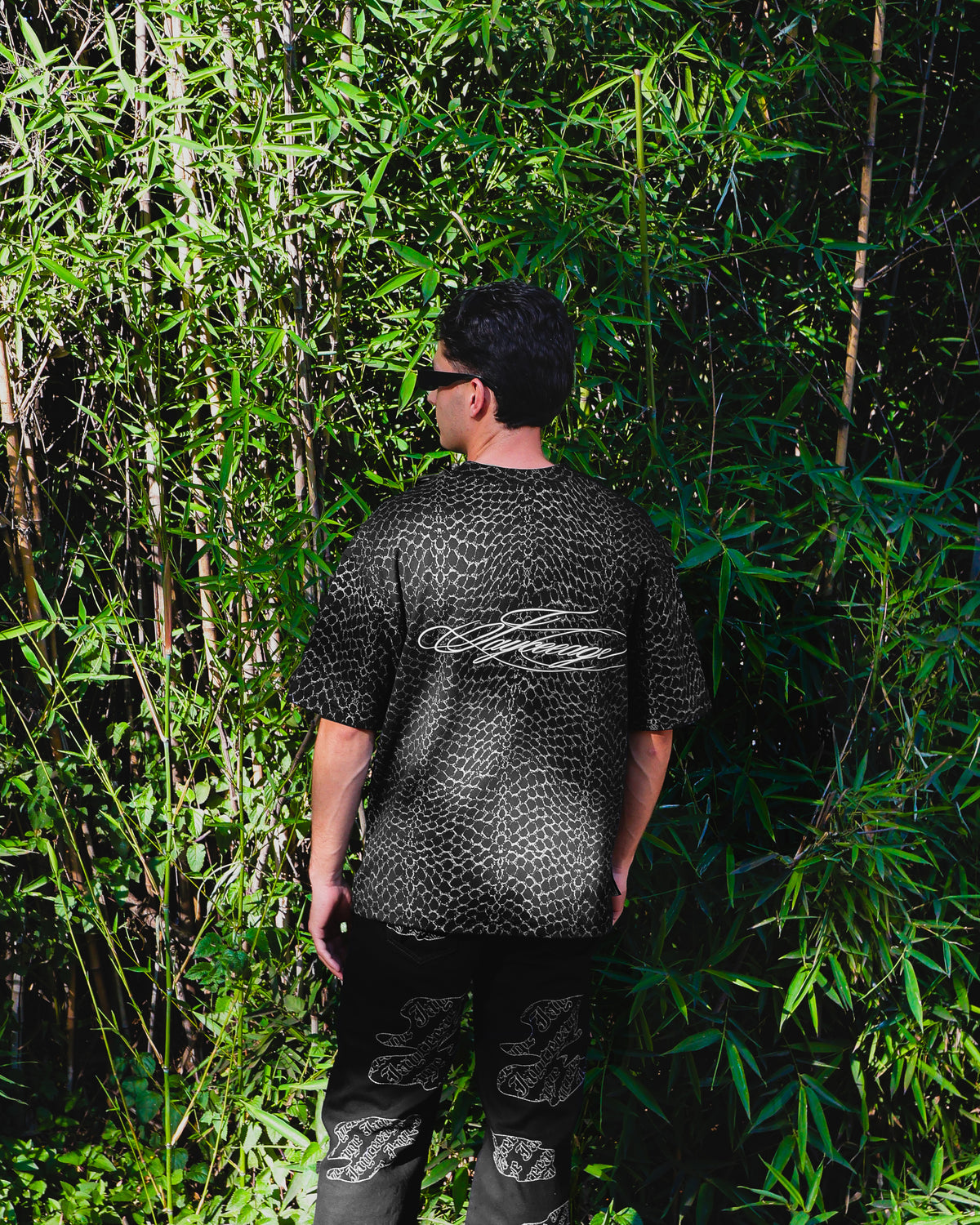 SNAKE FULL PRINT TEE