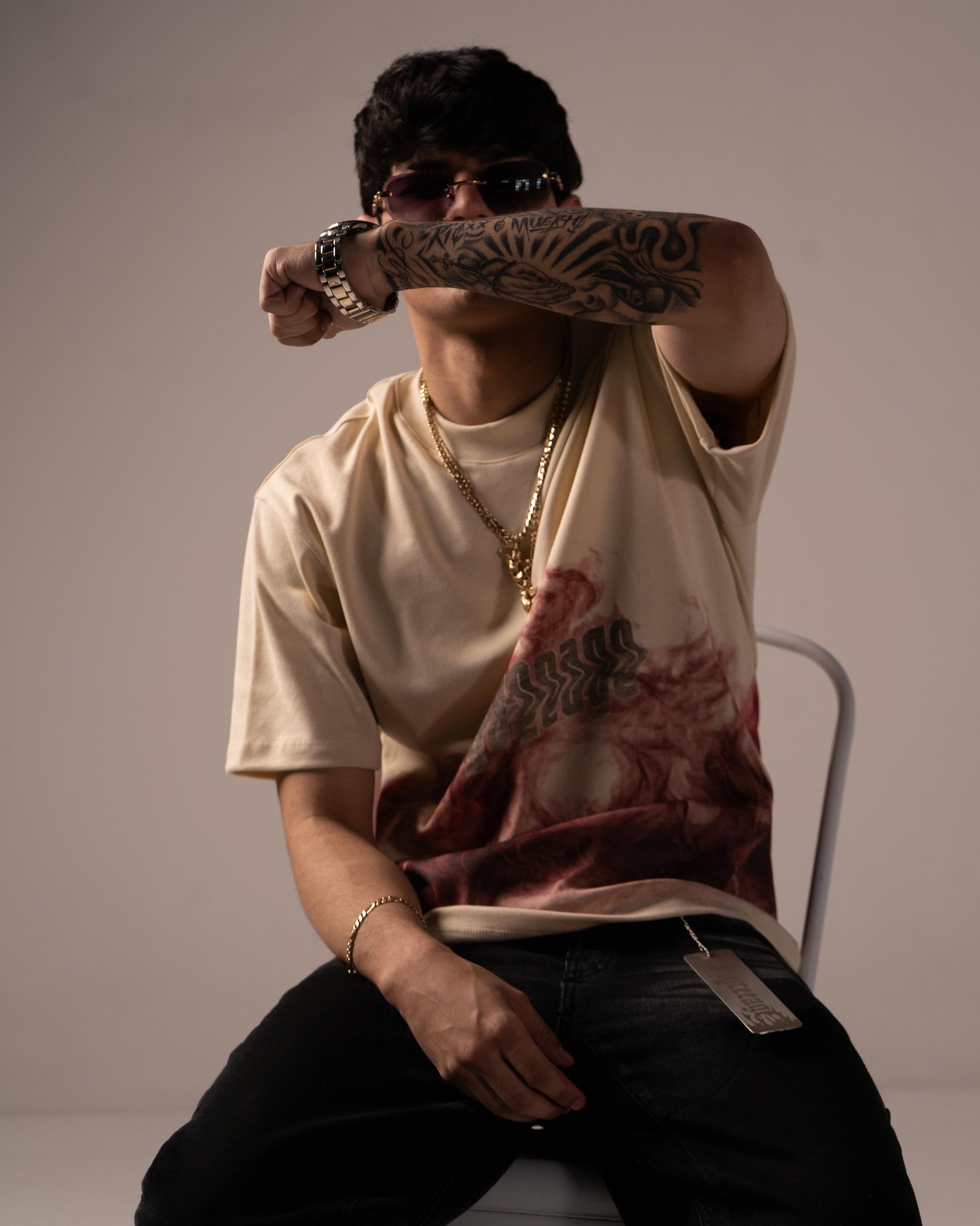 BLOOD FLAMES TEE
