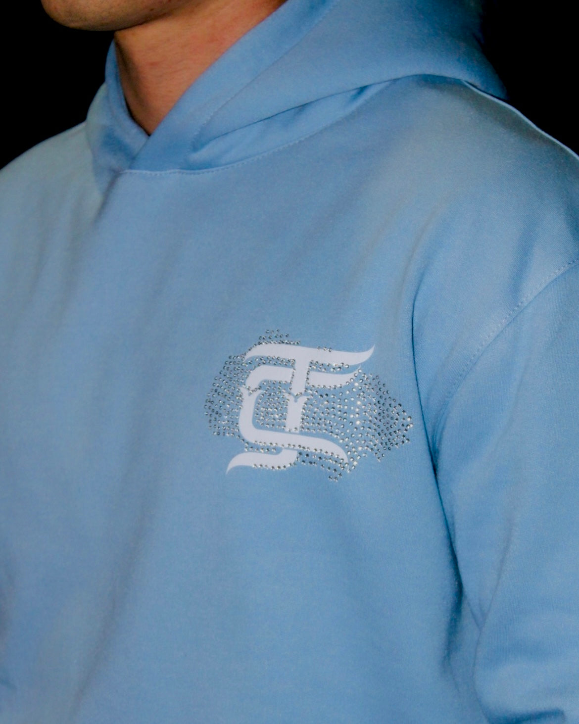 ANGEL ON CLOUDS BLUE HOODIE