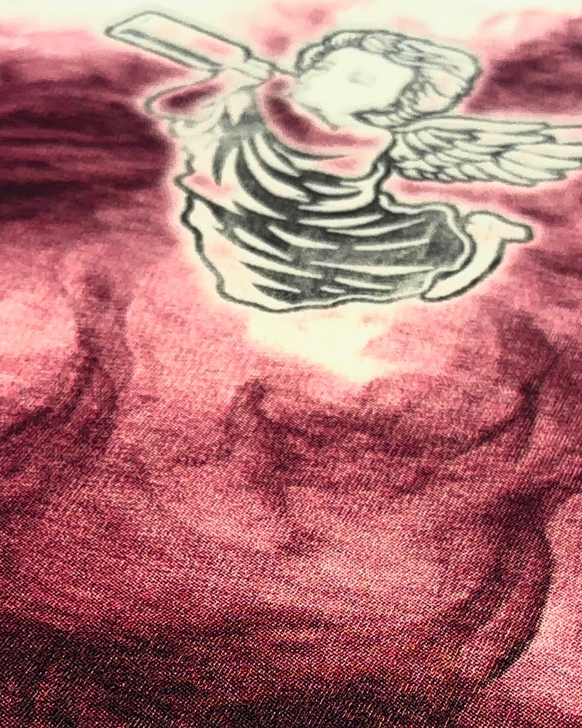 BLOOD FLAMES TEE