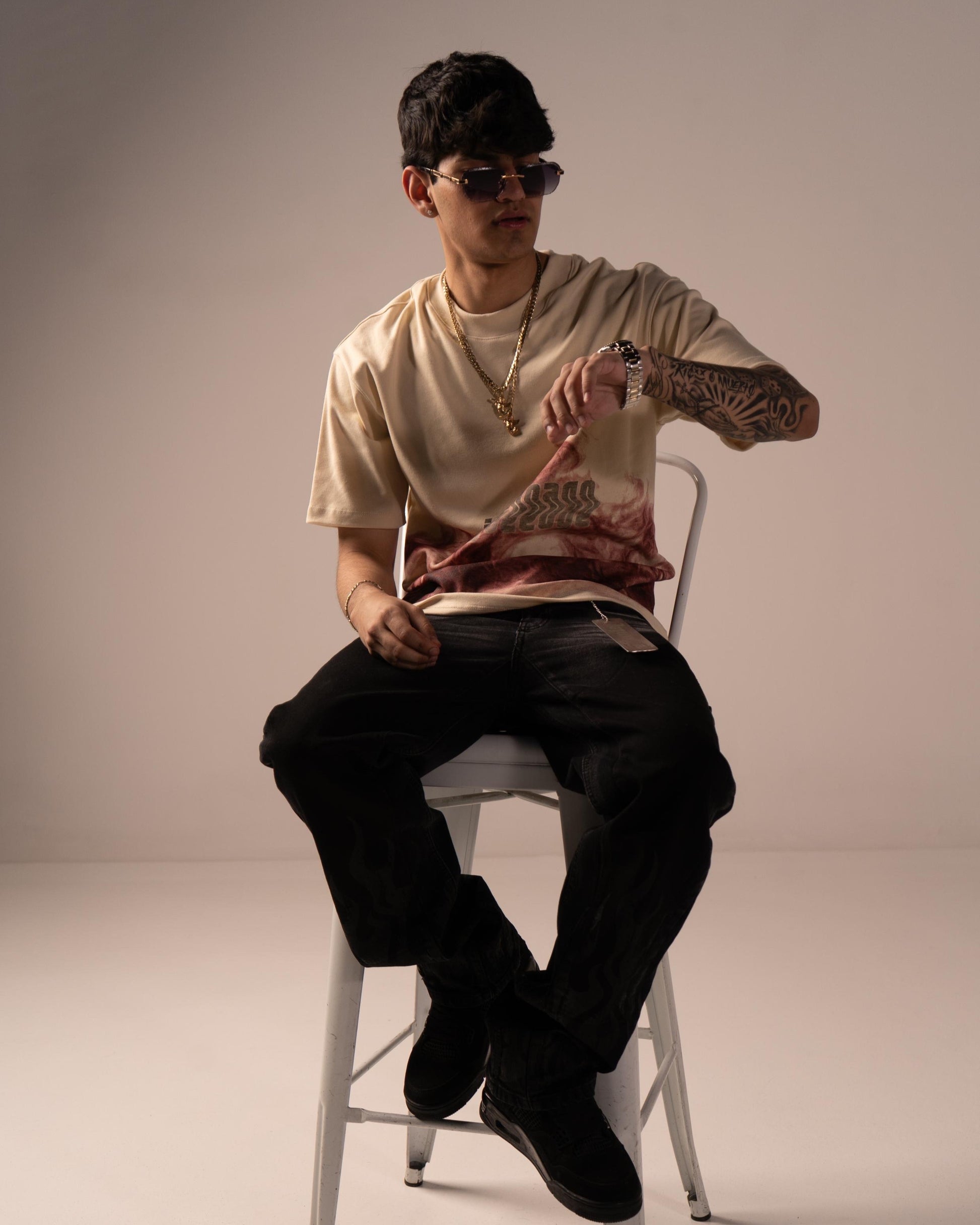 BLOOD FLAMES TEE