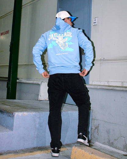 ANGEL ON CLOUDS BLUE HOODIE