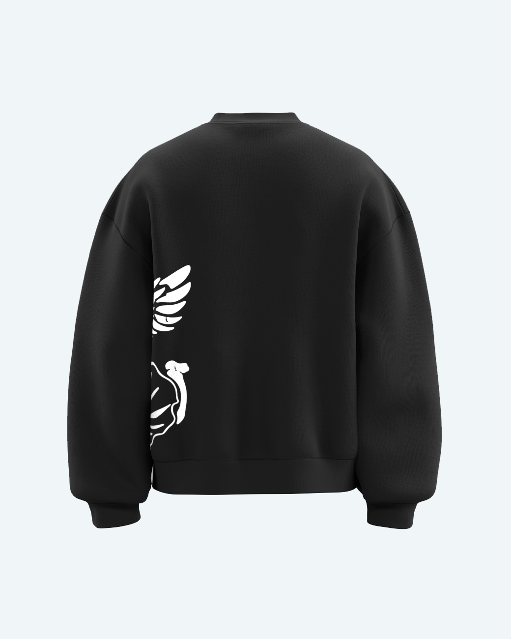 ANGEL BLACK CREWNECK