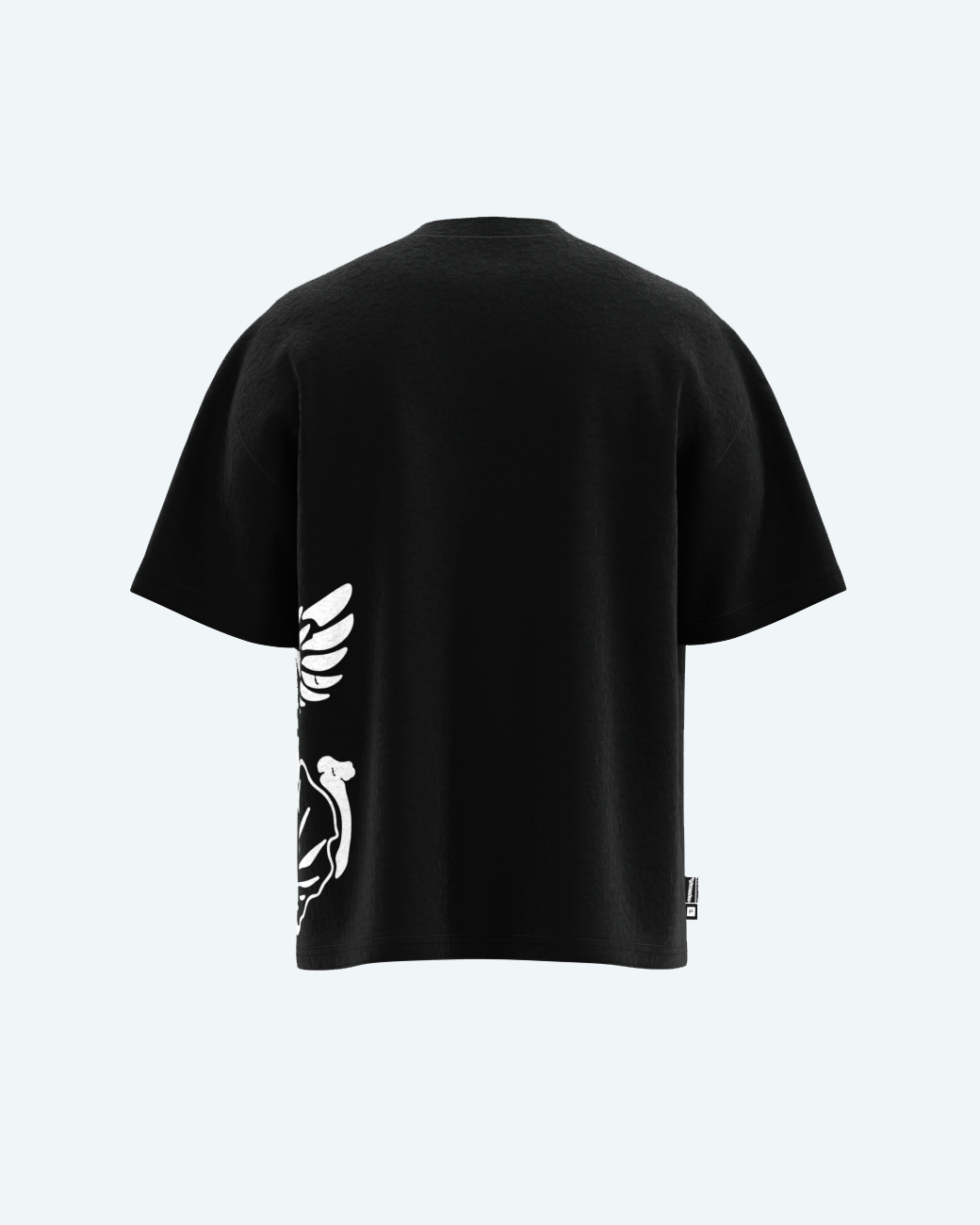 ANGEL BLACK TEE (SALDOS)