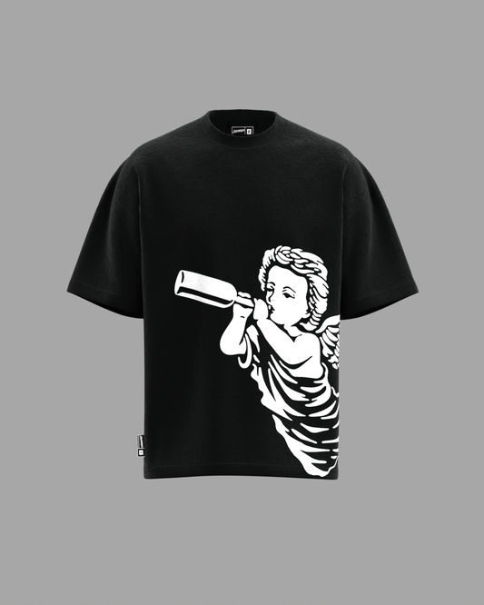ANGEL BLACK TEE