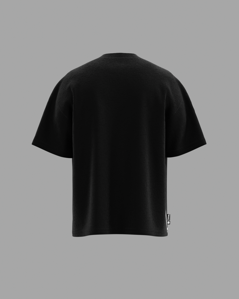 BRUSH BLACK TEE