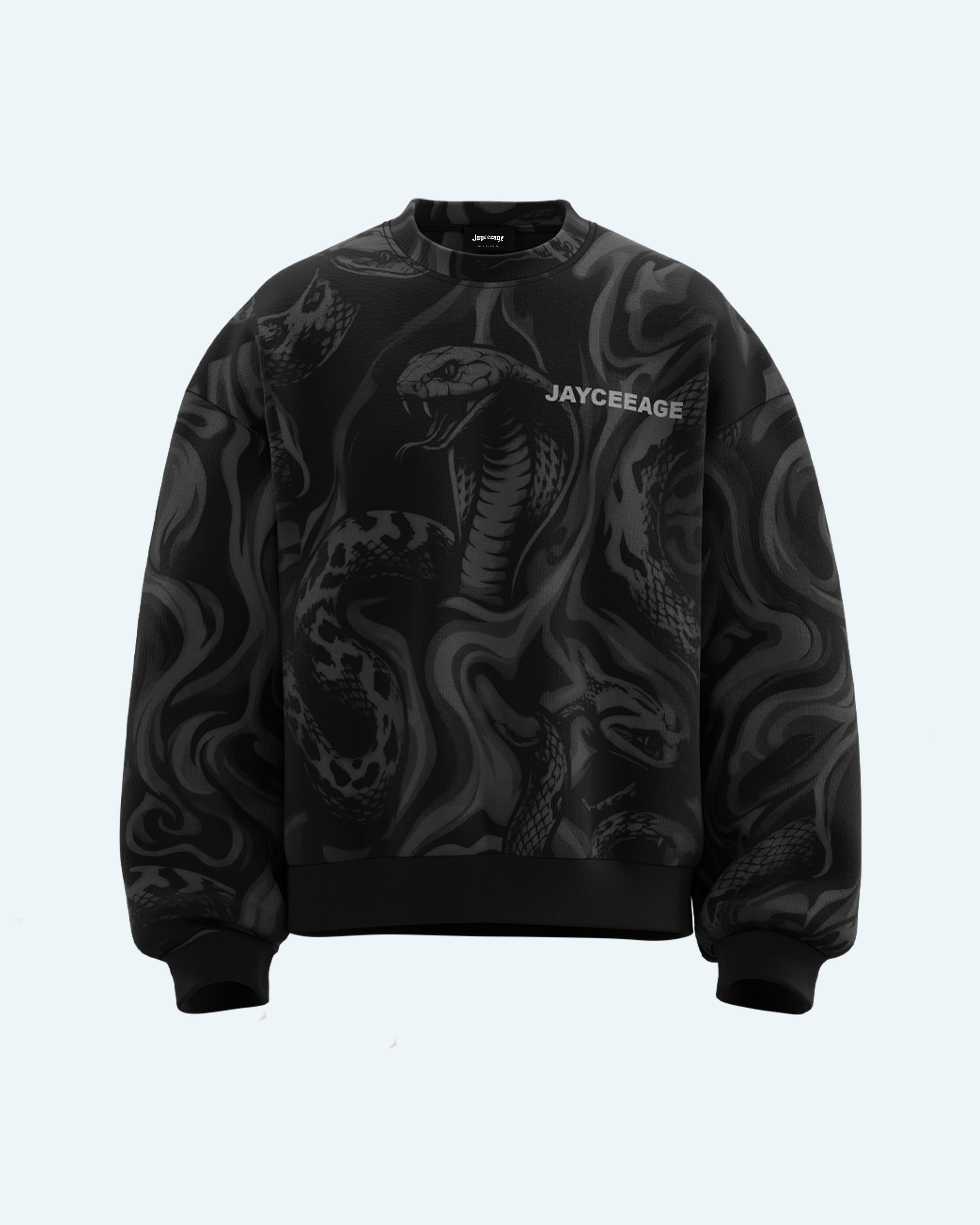 SNAKE CREWNECK