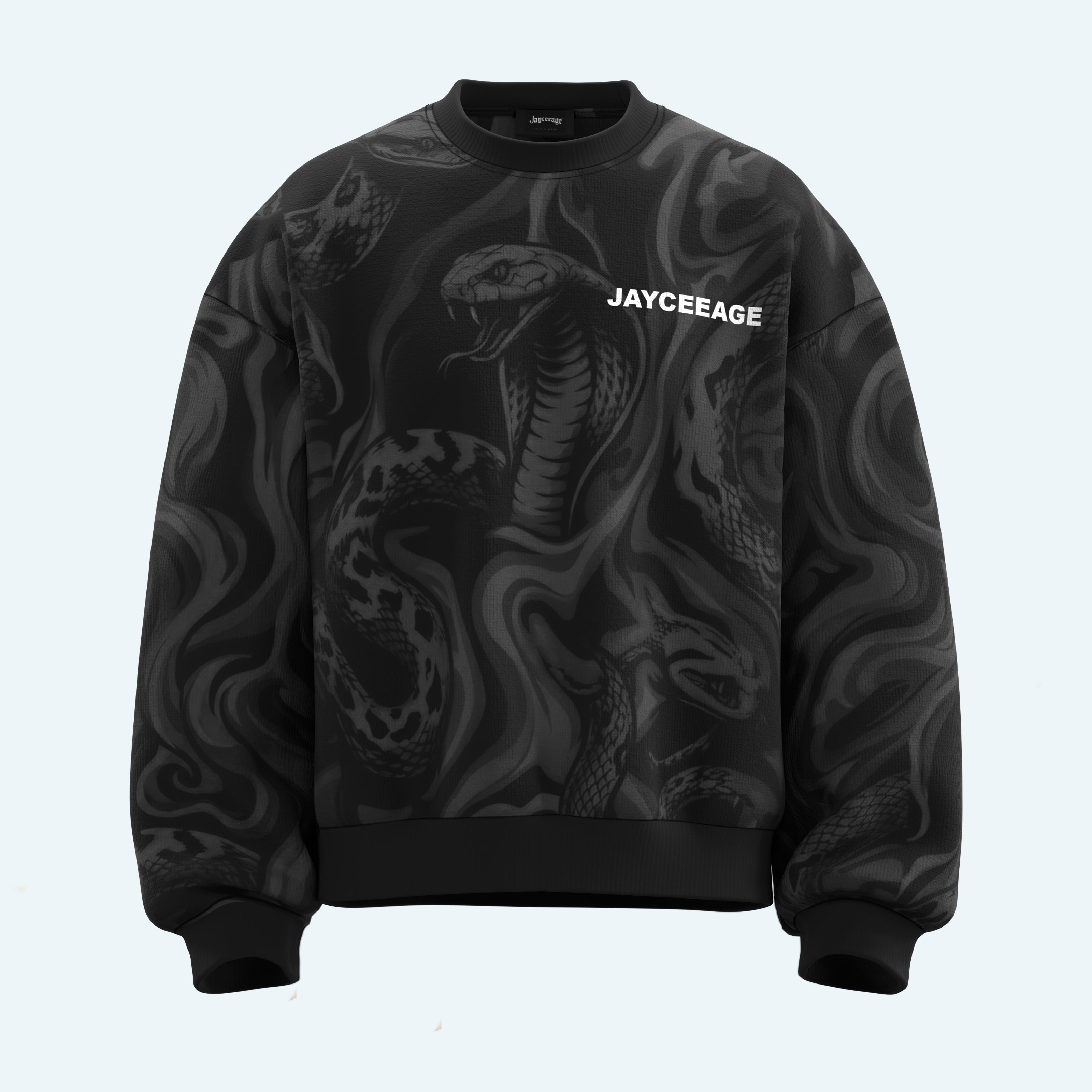 SNAKE CREWNECK