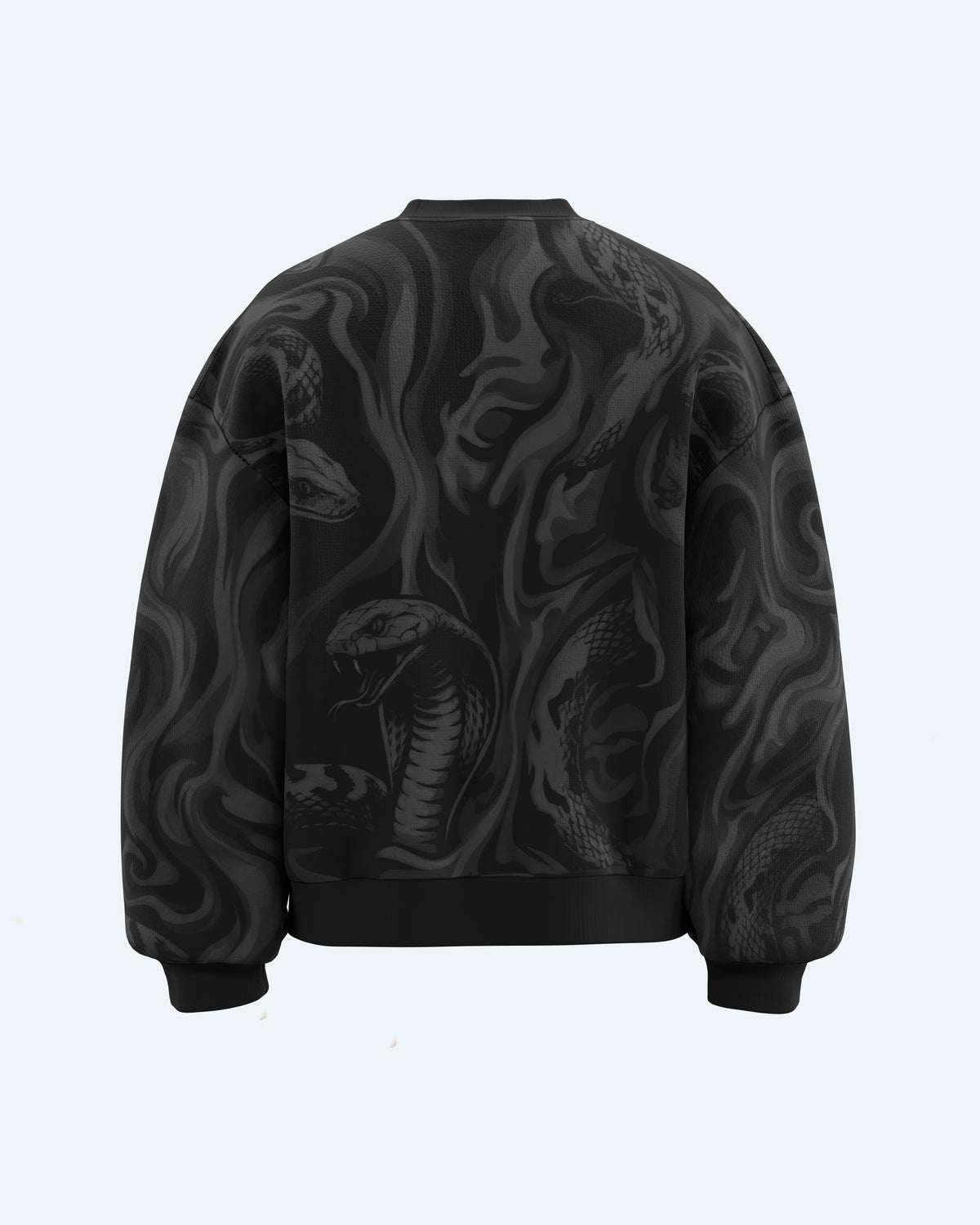 SNAKE CREWNECK