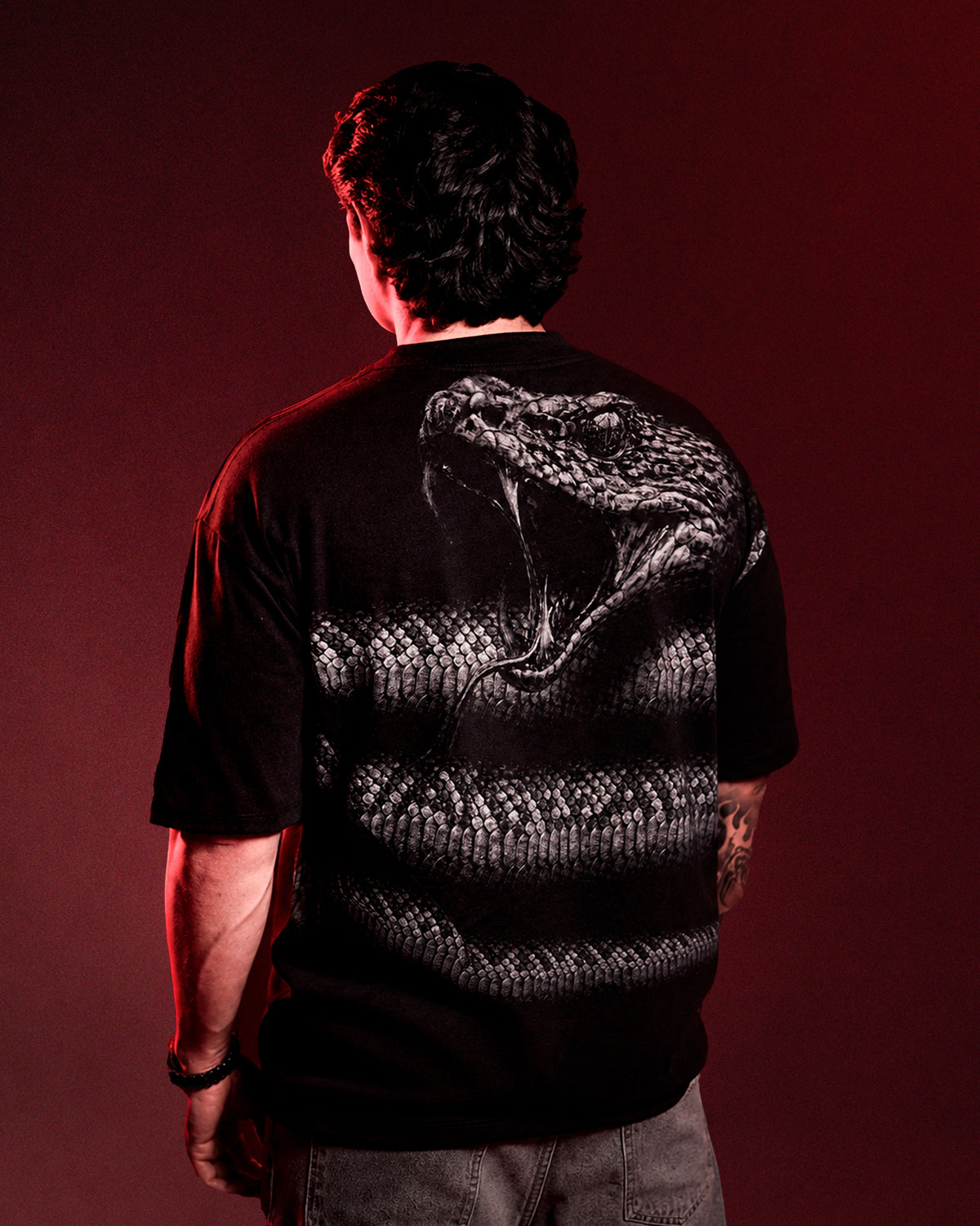 SPIRAL SNAKEE TEE