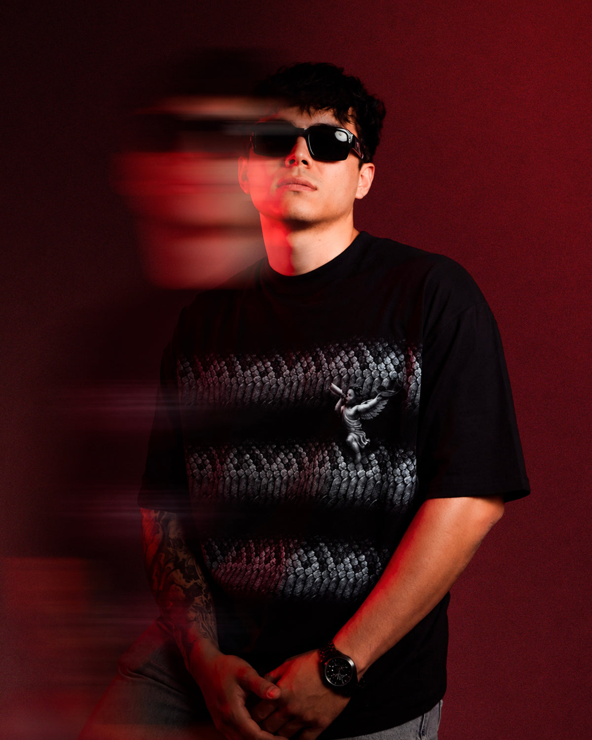 SPIRAL SNAKEE TEE