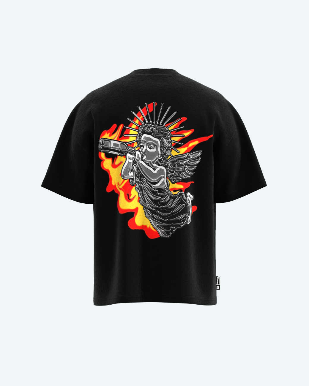 ANGEL ON FIRE TEE