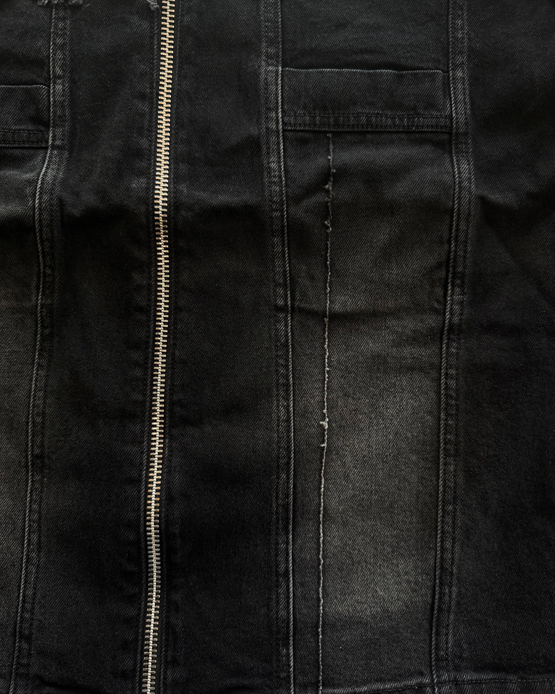 DENIM ZIP OVERSHIRT (SALDOS)