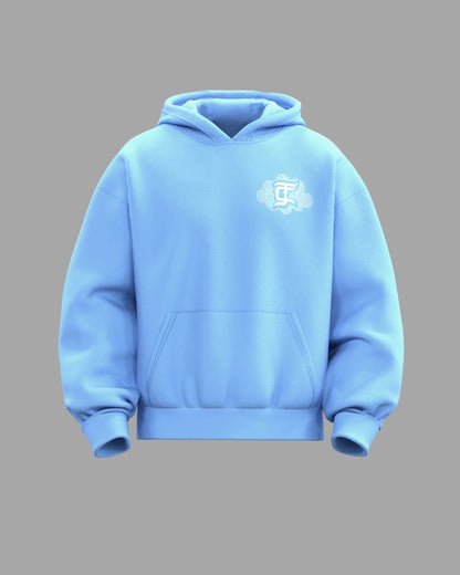 ANGEL ON CLOUDS BLUE HOODIE
