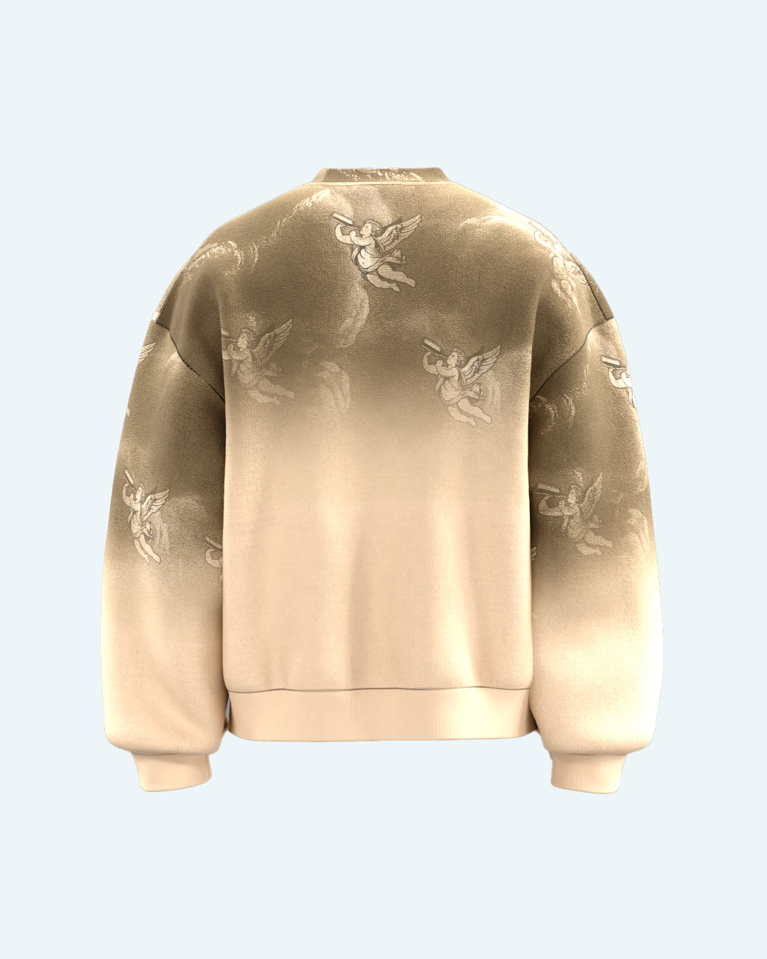 HEAVENS BEIGE CREWNECK