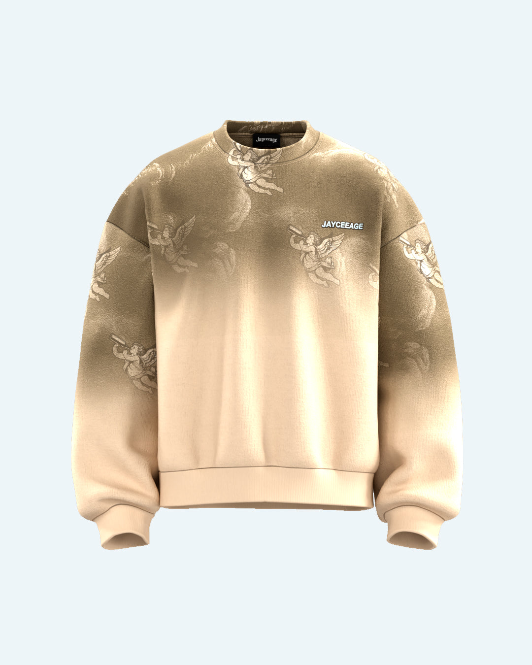 HEAVENS BEIGE CREWNECK