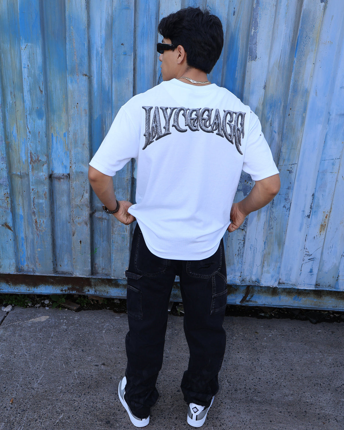SKELETON WHITE TEE