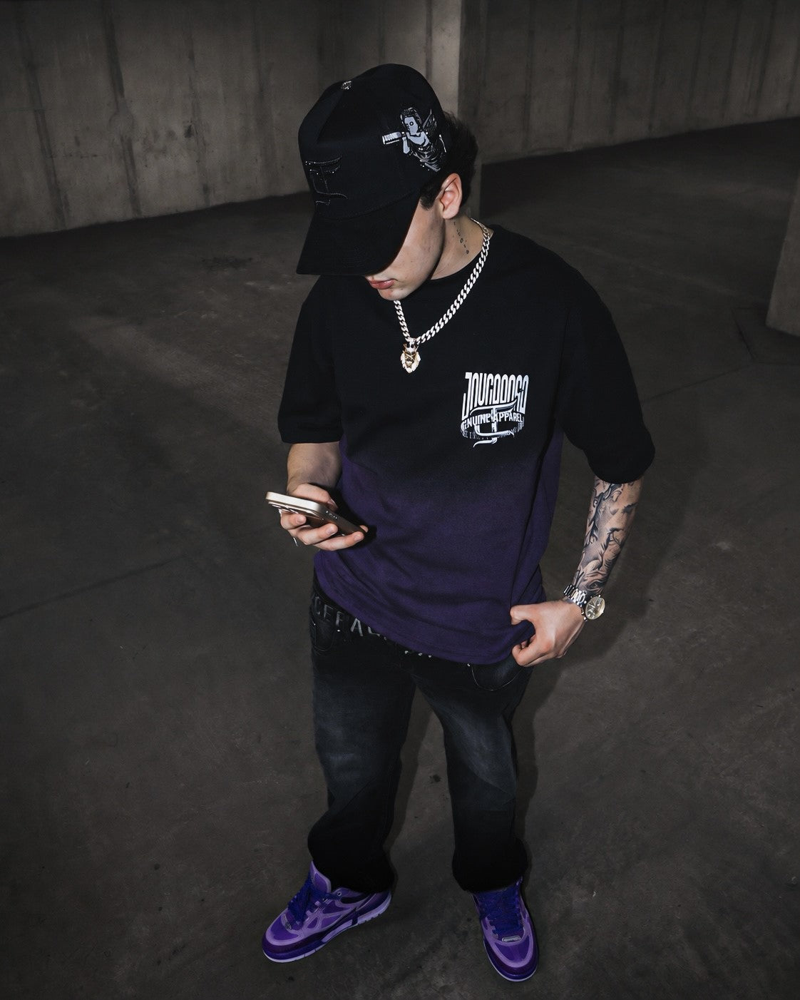 PURPLE TEE