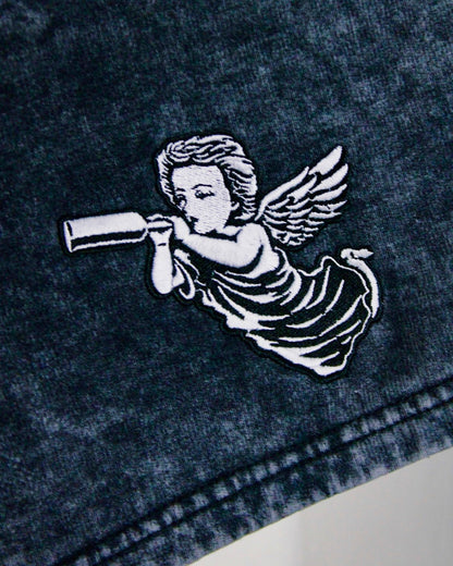 ACID WASH ANGEL SHORT