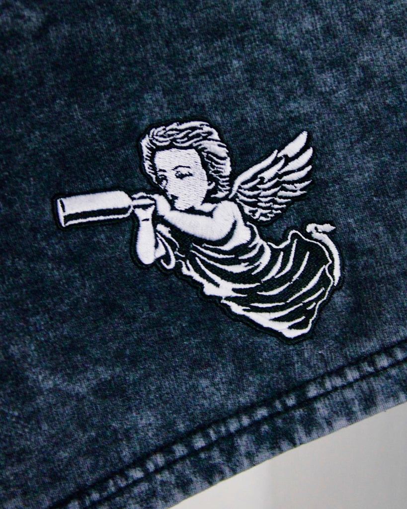 ACID WASH ANGEL SHORT