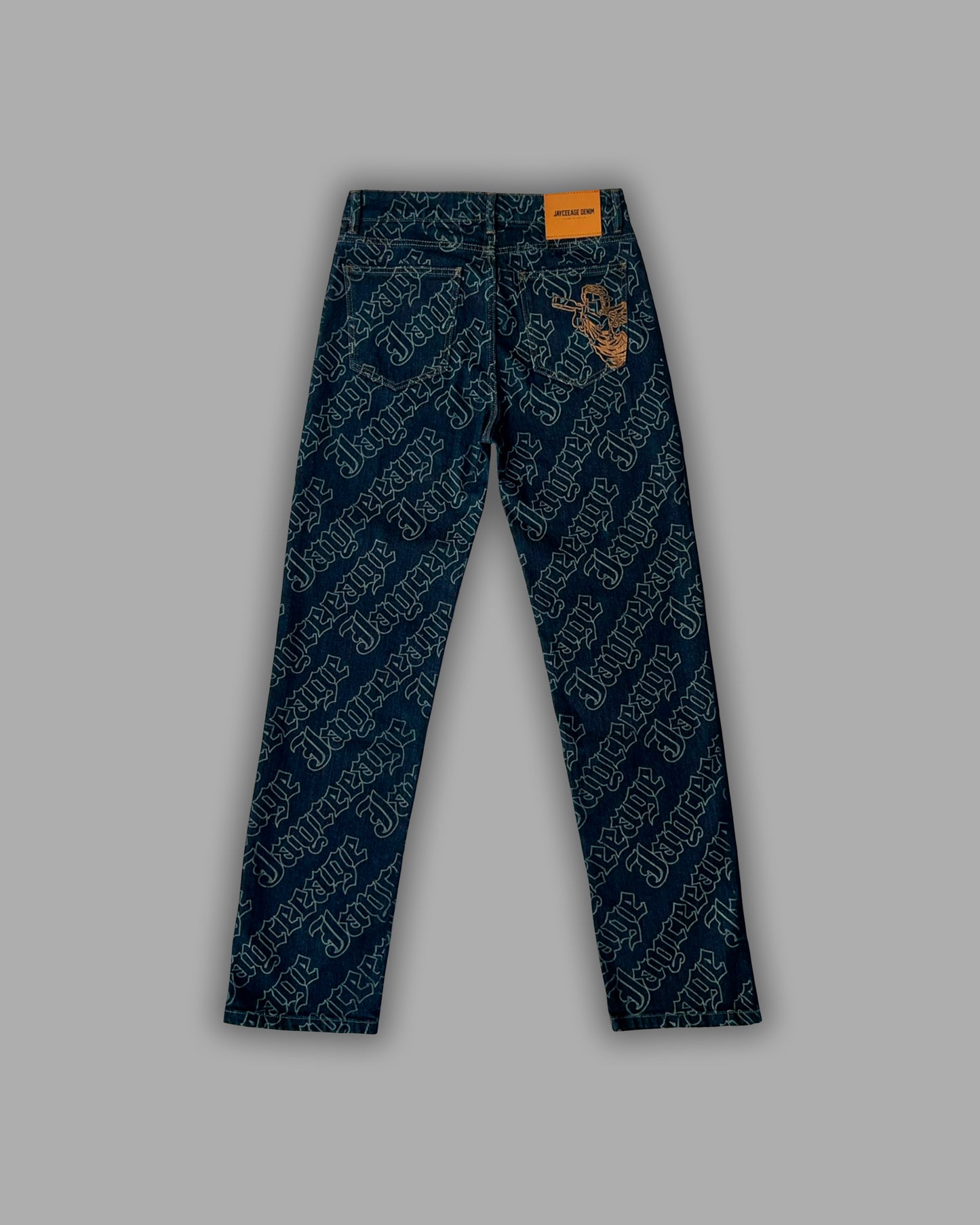 FULL PRINT JEANS