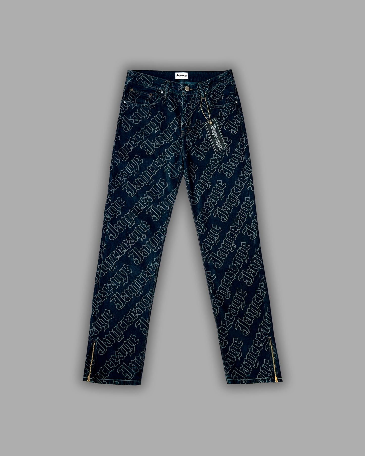 FULL PRINT JEANS