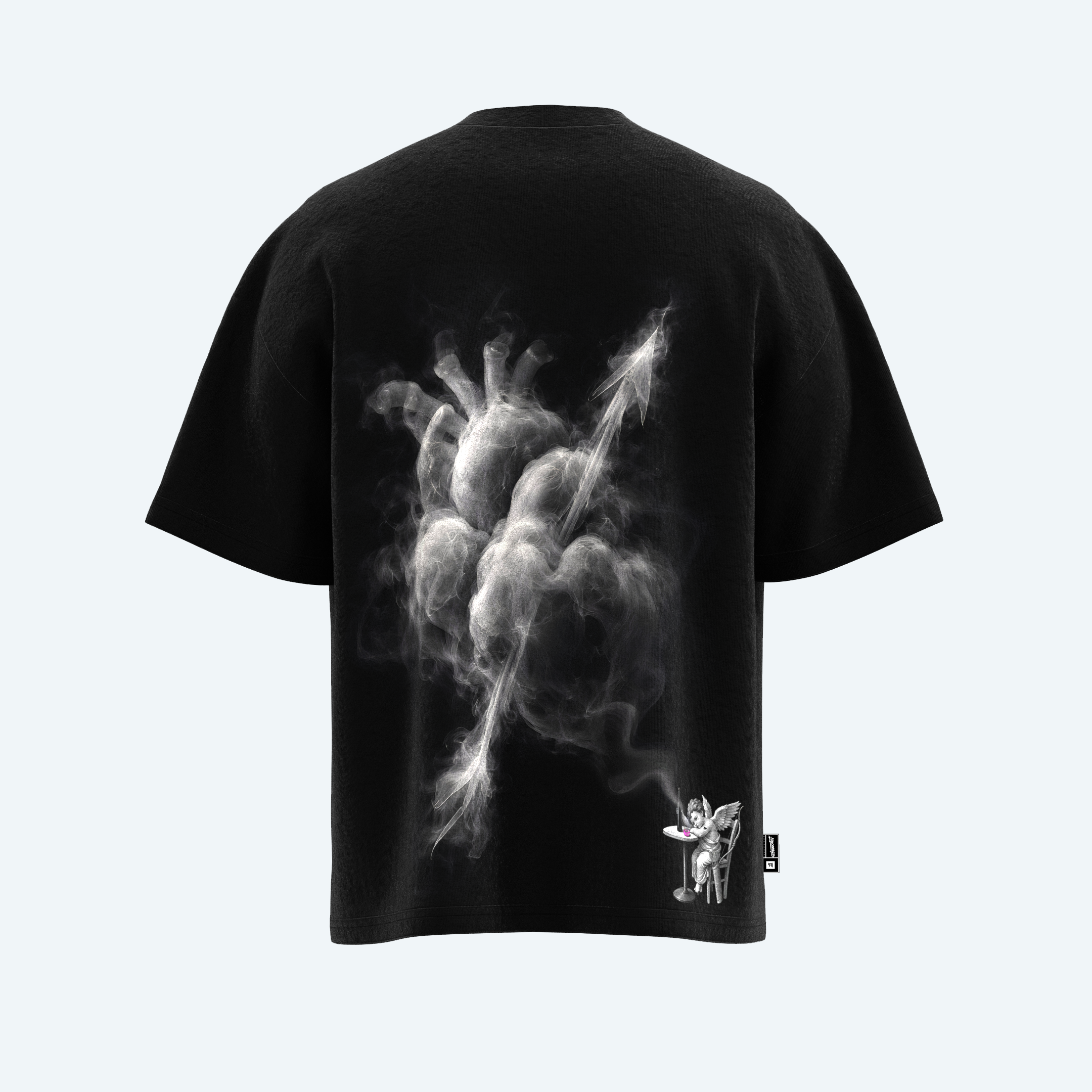 SMOKE HEART TEE
