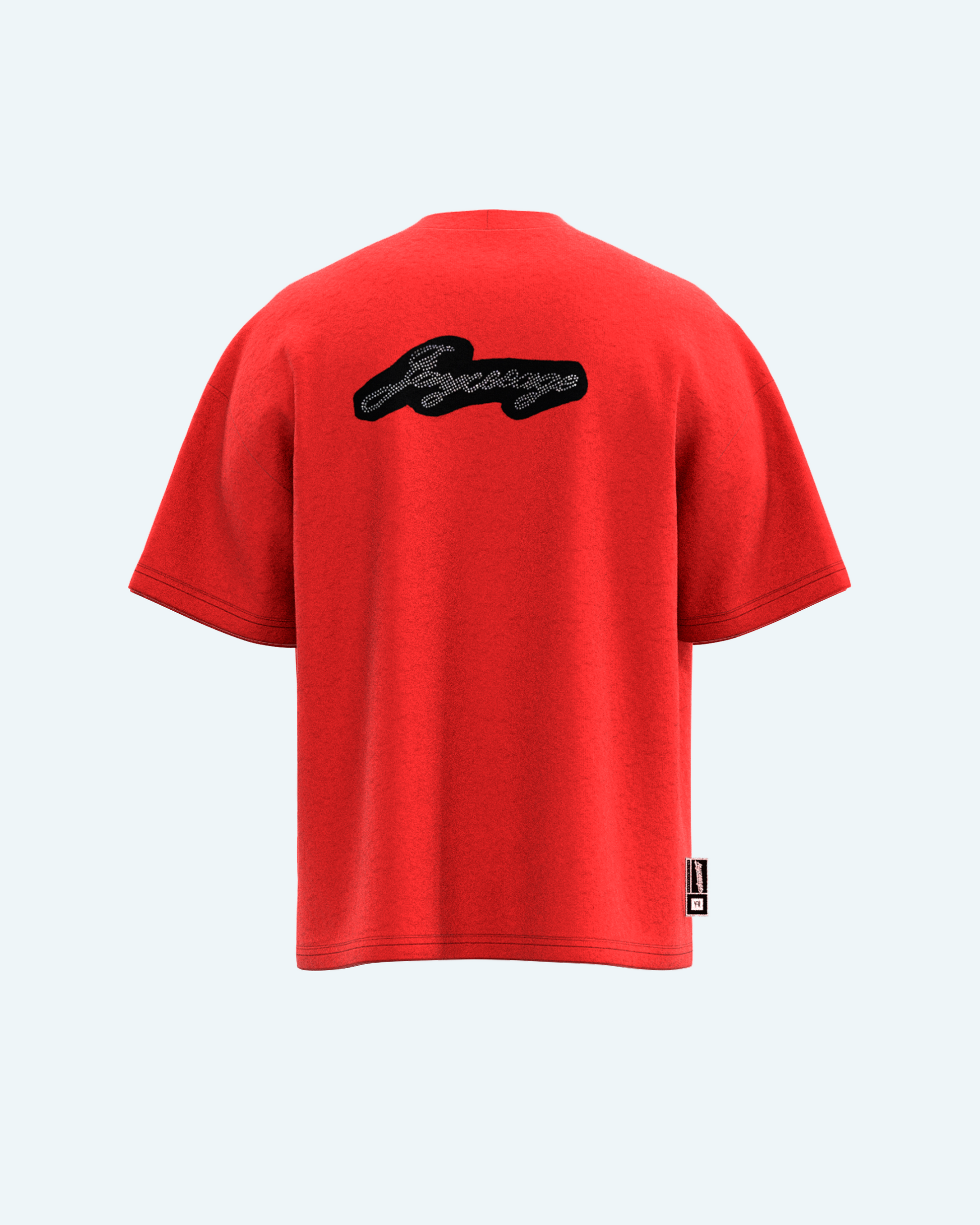 CRYSTAL RED TEE