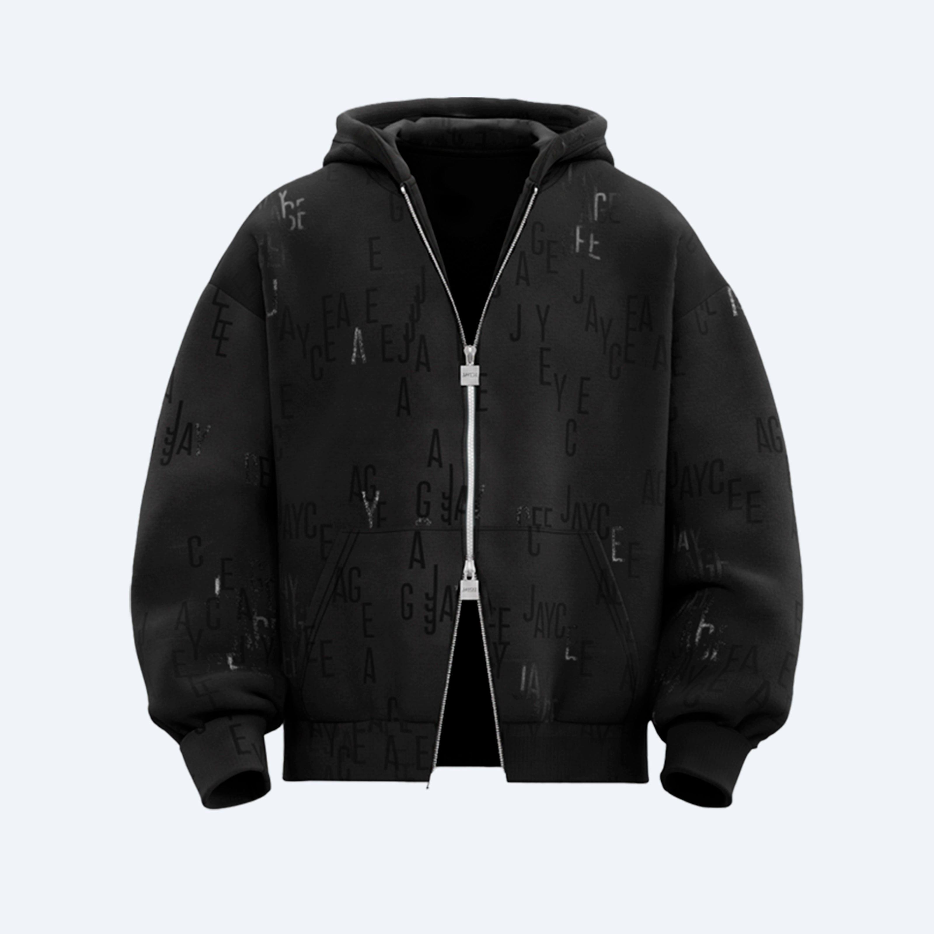 TYPE DOUBLE ZIP HOODIE