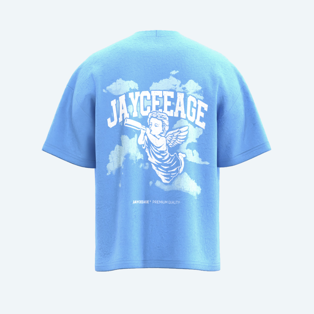 ANGEL ON CLOUDS BLUE TEE