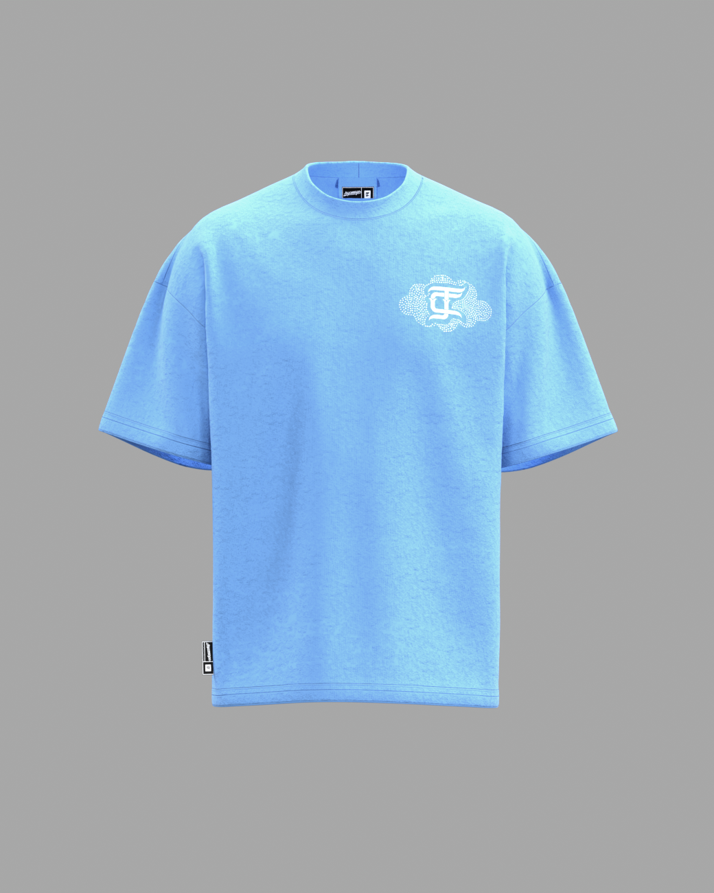 ANGEL ON CLOUDS BLUE TEE