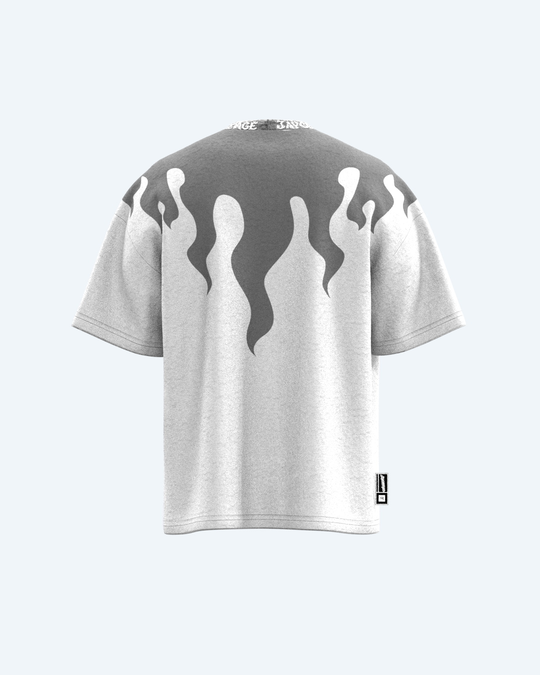 FLAMES COLLAR TEE