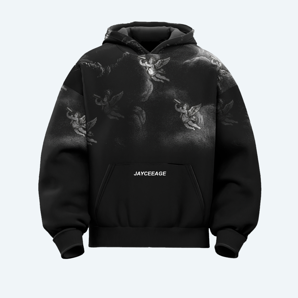 SKY BLACK HOODIE