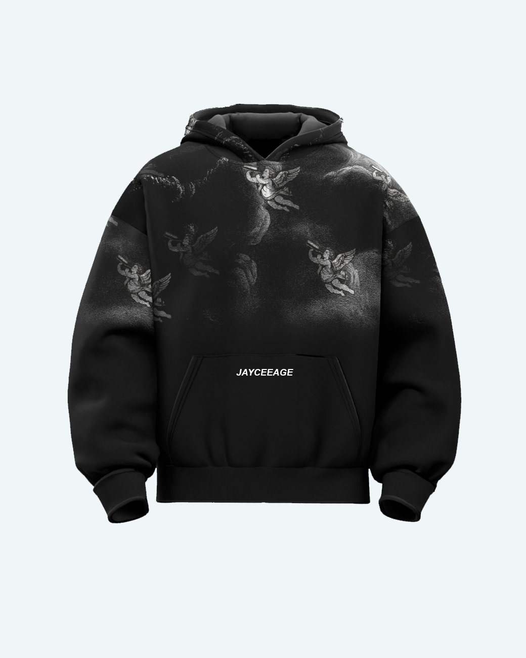 SKY BLACK HOODIE